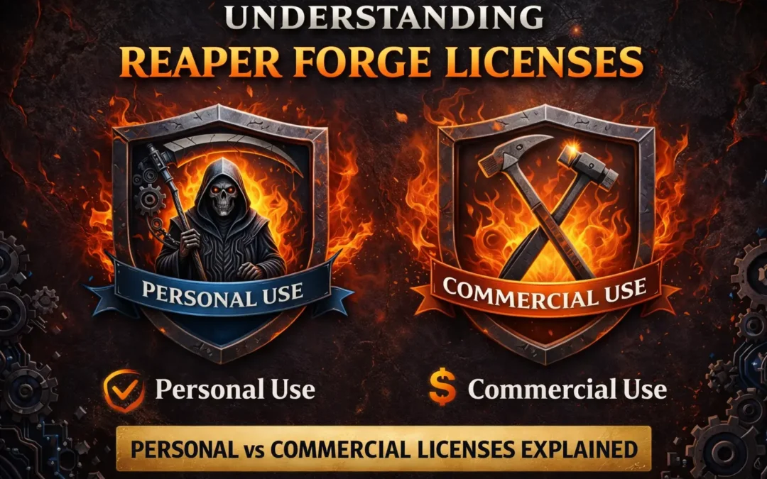 Understanding Reaper Forge Licenses